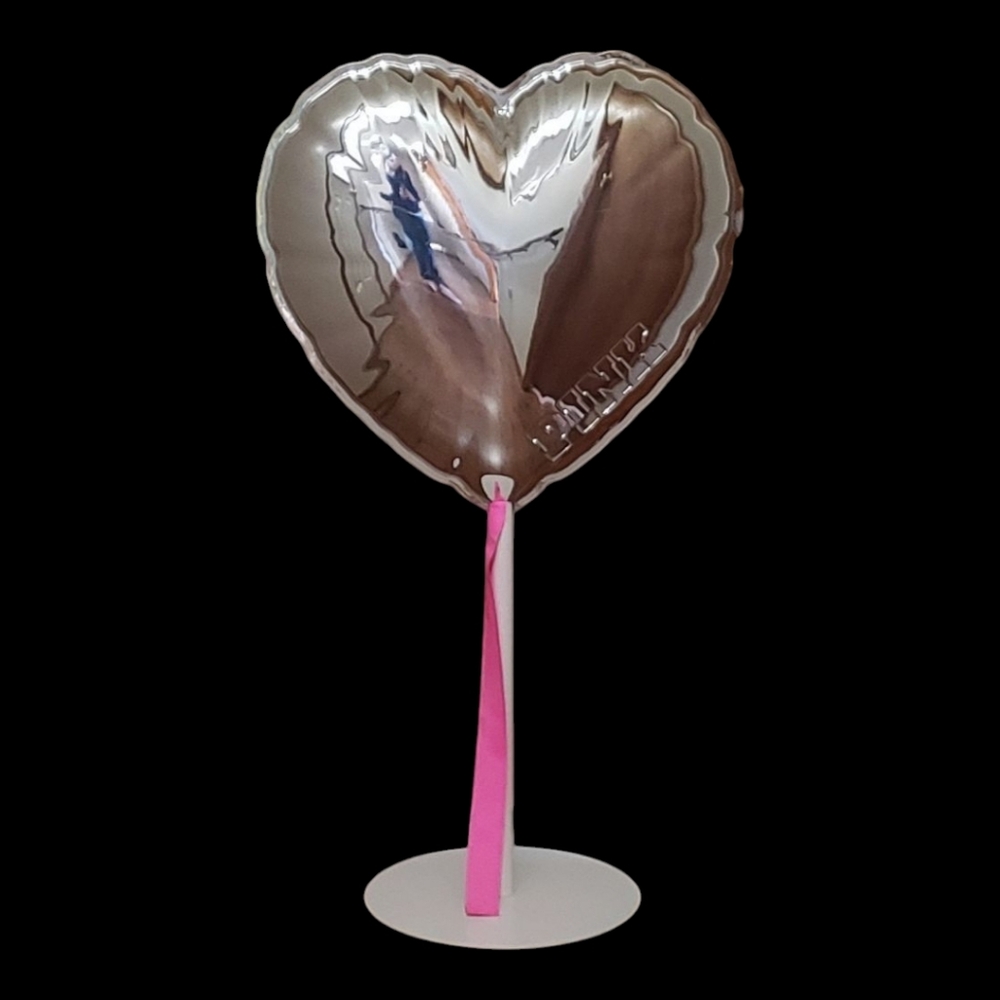 2011 Victoria's Secret PINK Store Display Prop - Mirror Heart Balloon - RARE